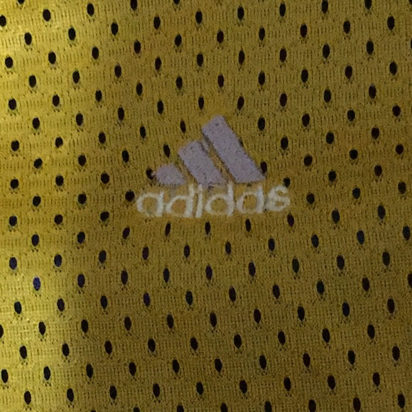 Adidas Basketball practice jersey, blue and yellow - Picture 3 of 5